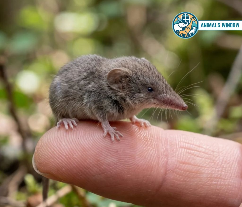 Etruscan Shrew Skinny Animal