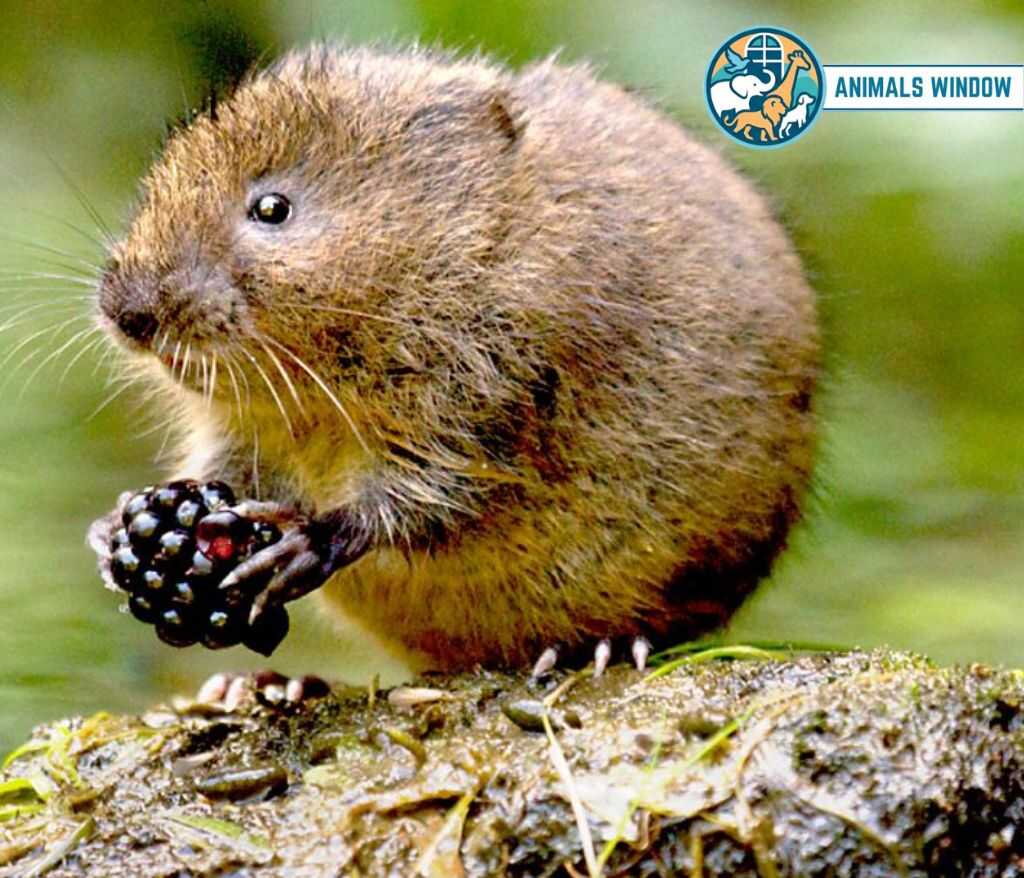 European Water Vole Animal That Look Like Beavers