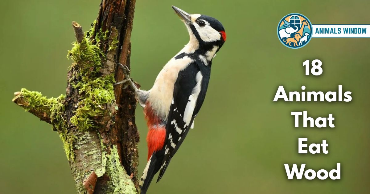 18 Animals That Eat Wood (With Pictures and Unique Facts)