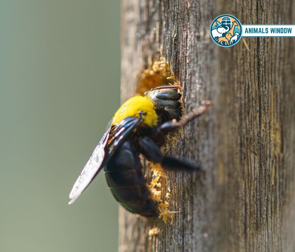 Carpenter Bees Animals That Eat Wood