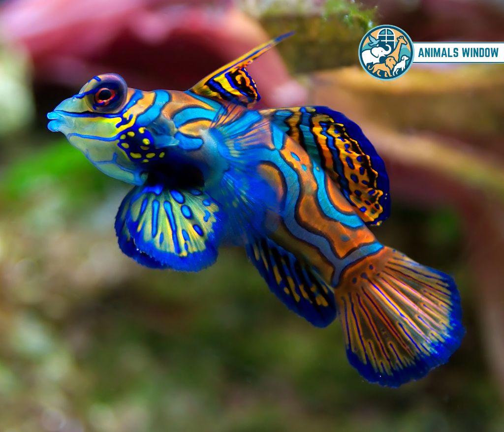 Mandarin Dragonet Blue Animal