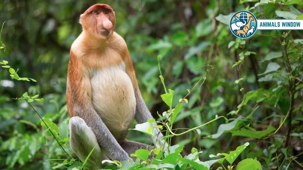 Proboscis Monkey Animal With Big Noses