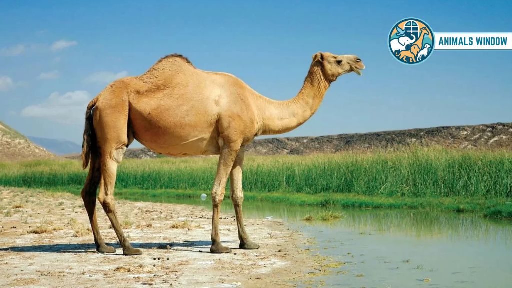 Dromedary Camel Animals With Long Necks
