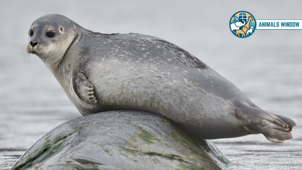 Harbor Seal Animal with Whisker