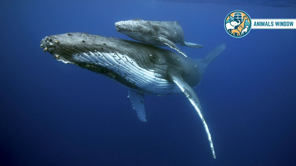 Humpback Whale Animal with Flippers