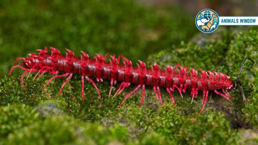 Pink Dragon Millipede Real Pink Animals